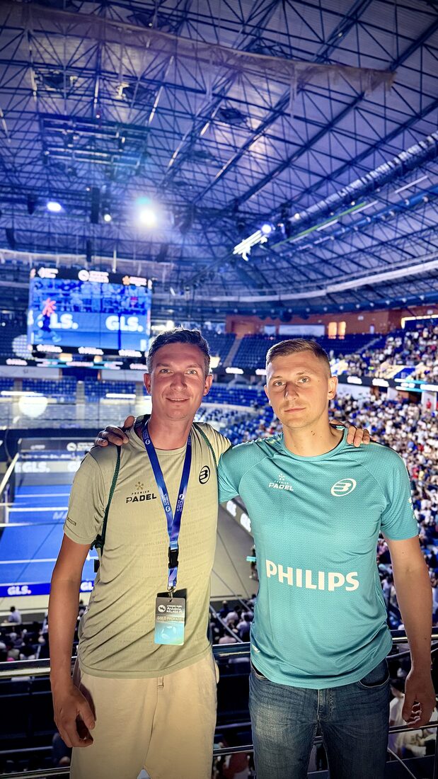 Piotr Rozmus i Adam Choroś na Premier Padel Málaga